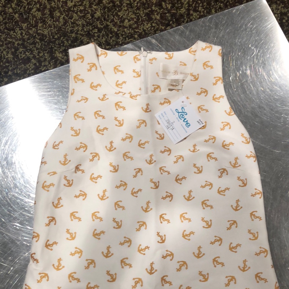 Anchor dress with pockets